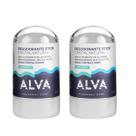KIT Desodorante Stick Kristall Sensitive - Alva 60g 2 UNIDs MELI