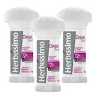 Kit Desodorante Twist Antitranspirante Herbíssimo Clinical Rosa 45G c/3 unidades