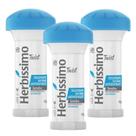 Kit Desodorante Twist Antitranspirante Sensitive Herbíssimo 45G c/3 unidades