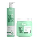 Kit Detox Capilar Shampoo 1L + Máscara Purificante 1kg Raaf Cosmetics Kit Detox Capilar Shampoo 1L + Máscara Purificante 1kg Raaf Cosmetics
