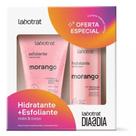 Kit Dia A Dia Com Hidratante e Esfoliante Labotrat - Morango