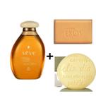 Kit Dia das Mães 1 Óleo Seve Amêndoas e Flor de Mandarina + 1 Sabonete Ekos +1 Sabonete tododia