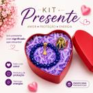 Kit Dia das Mães Nossa Senhora Aparecida Lata Coração