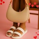 Kit Dia Das Maes Papete Rasteirinha Lais e Bolsa Meia Lua