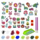 Kit diamond adesivos para pintura infantil com diamantes