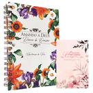Kit Diário de Oração Amando a Deus Flores + Livreto Preciosas Promessas Tulipa