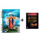 Kit, Diário Espiritual 2026 Pe. Reginaldo Manzotti Capa Terra Prometida + Mais Esperto que o Diabo, Livro de Bolso