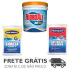 Kit Dicloro HidroAll 10 Kg, Barrilha, Elev Alcalinidade 2Kg Kit Dicloro HidroAll 10 Kg, Barrilha, Elev Alcalinidade 2Kg