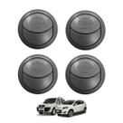 Kit Difusor Ar Central Lateral Cinza Palio Doblo 2012 2019