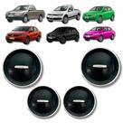 Kit Difusor Ar Gol Saveiro Voyage G4 G5 G6 Novo friso prata