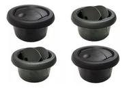 Kit Difusor De Ar Ford Ka Novo Ford Cargo 4 Peças Preto