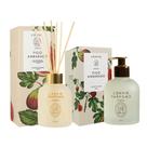 Kit Difusor de Perfumes 200ml e Sabonete Líquido Lenvie Figo Ambarado Arabesc Frutal 200ml