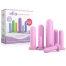 Kit Dilatadores Ginecológicos 7 Tamanhos Ella Rosa Kit Dilatadores Ginecológicos 7 Tamanhos Ella Rosa
