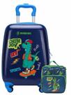 Kit Dinossauro Mini Mala Viagem Bordo + Lancheira Térmica Kit Dinossauro Mini Mala Viagem Bordo + Lancheira Térmica