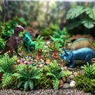 Kit Dinossauros Infantil 6 Peças Coloridas Parque Jurássico