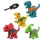 Kit Dinossauros Monta e Desmonta - 04 Unidades - TOY KING