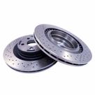 Kit Disco de Freio BD6465 Tras. Mercedes C63 - Cód.5487