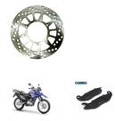 Kit Disco de Freio Dianteiro GP + Pastilhas COBREQ para XTZ Crosser 150 - Performance e Segurança Kit Disco de Freio Dianteiro GP + Pastilhas COBREQ para XTZ Crosser 150 - Performance e Segurança