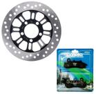 Kit Disco de Freio Dianteiro Honda Titan Cg 160 Combi Brake 2018-2024 e Pastilhas Cobreq