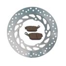 Kit Disco De Freio + Pastilha Traseira Yamaha Xj6 2013 Acima