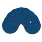 Kit Disco de Lixa com tiras autocolantes 125mm 5 Grão 120 para Lixadeira Roto Orbital 10un