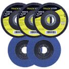 Kit Disco de Lixa Flap Reto 4.1/2 Grão 120 Lixadeira 05 UN Kit Disco de Lixa Flap Reto 4.1/2 Grão 120 Lixadeira 05 UN