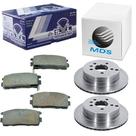 Kit disco e pastilha de freio traseiro direito e esquerdo - captiva 2012 a 2015 - kit00271