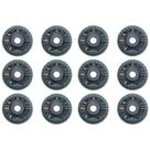 Kit Disco Flap 4.1/2 Zirconio Gr 80 Costado Plástico Performance 12 Un - SOLDIM Kit Disco Flap 4.1/2 Zirconio Gr 80 Costado Plástico Performance 12 Un - SOLDIM