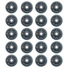 Kit Disco Flap 4.1/2 Zirconio Gr 80 Costado Plástico Performance 20 Un - SOLDIM Kit Disco Flap 4.1/2 Zirconio Gr 80 Costado Plástico Performance 20 Un - SOLDIM