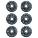 Kit Disco Flap 4.1/2 Zirconio Gr 80 Costado Plástico Performance 6 Un - SOLDIM Kit Disco Flap 4.1/2 Zirconio Gr 80 Costado Plástico Performance 6 Un - SOLDIM