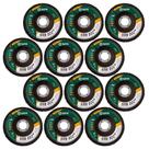 Kit Disco Flap 4.1/2" Zircônio Grão 60 St55502g - 12 Unidades - Sata