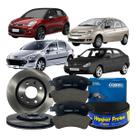 Kit Disco Freio Dianteiro Pastilha Citroën C3 2012 Á 2019