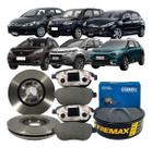 Kit Disco Freio Ventilado Pastilha Peugeot 2008 307 C4