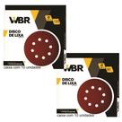 Kit Disco Lixa Girafa 20un 225mm, Wbr, Vonder, Lynus.