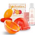 Kit Disco Menstrual Reutilizável e Lubrificante Bodyotics 12H