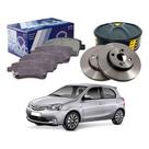 Kit Disco Pastilha Dianteira Etios 1.3 1.5 2012 A 2016