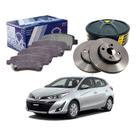 Kit Disco Pastilha Dianteira Yaris 1.3 1.5 2018 A 2022