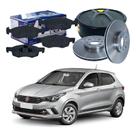 Kit Disco Pastilha Dianteiro Argo 1.3 2017 A 2021