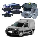 Kit Disco Pastilha Dianteiro Fiorino 1.4 2022 A 2025