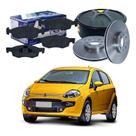 Kit Disco Pastilha Dianteiro Punto 1.4 1.6 1.8 2013 A 2017