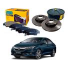 Kit Disco Pastilha Freio Dianteiro City 1.5 2018 A 2021