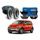 Kit Disco Pastilha Freio Dianteiro Up Tsi Speed 1.0 2016 A 2020