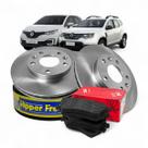 Kit Disco Pastilha Freio Duster Oroch Captur 1.6 16v Diant