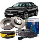 Kit Disco Pastilha Freio Jetta 1.4 2018 2019 2020 2021 A 24