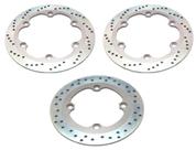 Kit Discos de Freio Honda Cbr 450 1989 1990 1991 1992 1993 1994 1995 (02 Dianteiros 01 Traseiro)