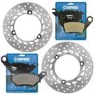 Kit Discos de Freio Nmax 160 Abs Com Pastilhas Cobreq