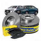 Kit Discos e Pastilhas Onix Plus 2020/2025 - Dianteiro