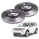 Kit discos freio dianteiro ventilado - freelander 2011 a 2015 - kit01153 Kit discos freio dianteiro ventilado - freelander 2011 a 2015 - kit01153