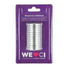Kit Discos G E Elásticos Para Caderno Inteligente Gci312010 Prata - Ci