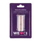Kit Discos M e Elásticos para Caderno Inteligente CI231018 Rosê Pérolado - CI